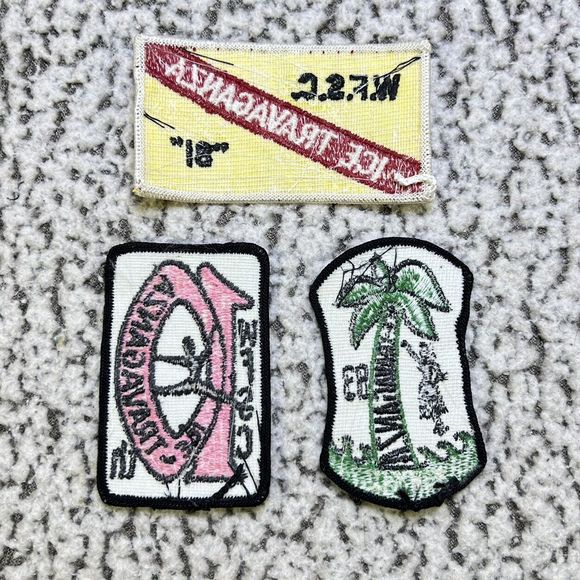 VTG WFSC Ice-Travaganza Patches Lot of 3 World Figure Skating Championship 1980s - Picture 2 of 7